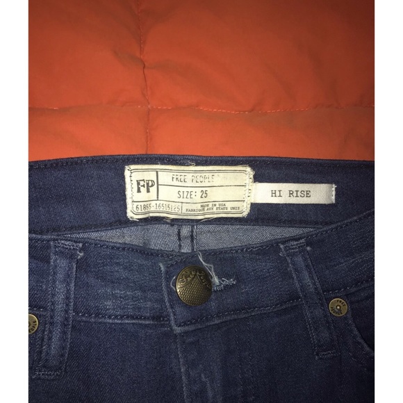 Free people medium wash jegging - Picture 2 of 4